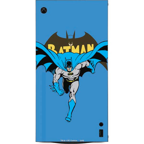 DC Comics Batman Vintage Action Pose XBox Series X Digital Edition Console Skin